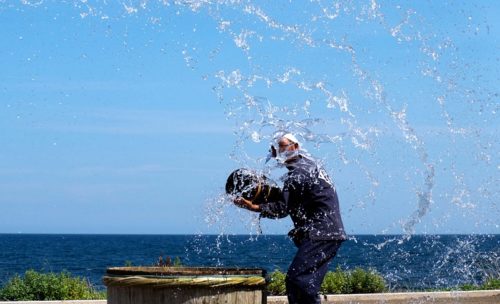 DENENの揚げ浜式 製塩法