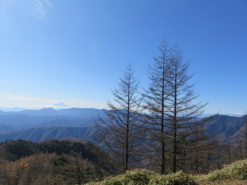 標高2000メートルからの景色(雲取山)