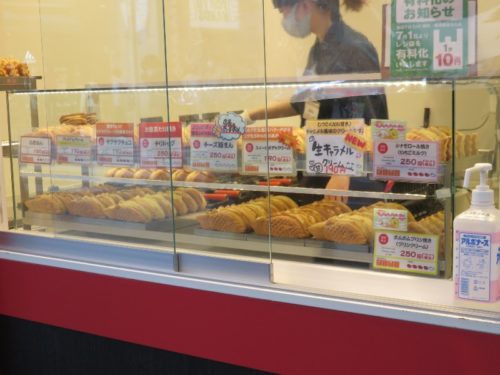 セガのたい焼き陳列