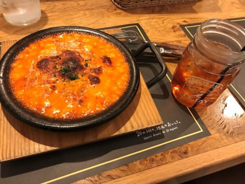 美味しいラザニアのランチ