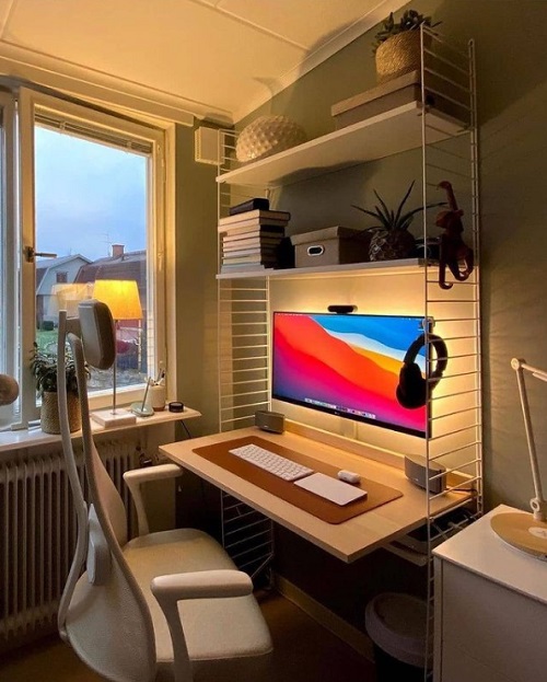 work space with mac