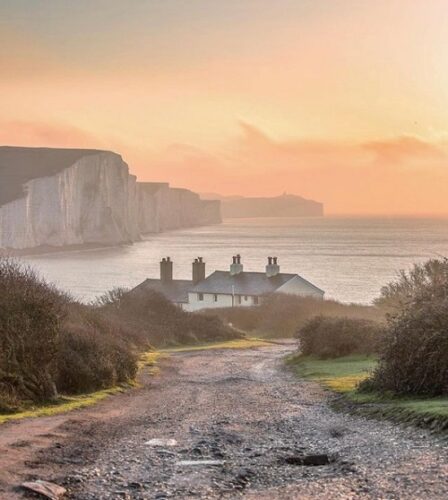 ビーチヘッドの夕日