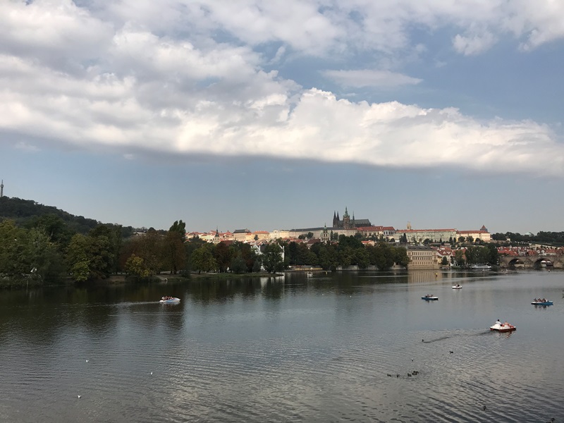 チェコの首都プラハの景観